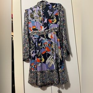 & Other Stories multicolor dress with sequin embroidery - wore once